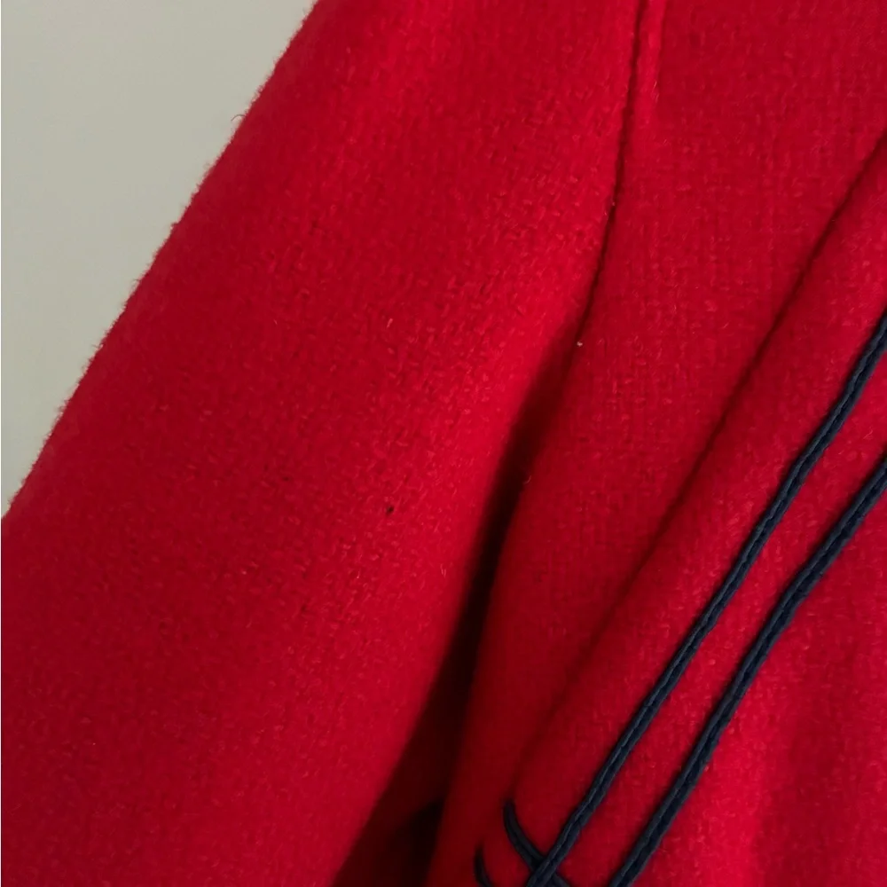 Vintage Rothschild Classic Red Wool Coat American Girl‎ Size 4